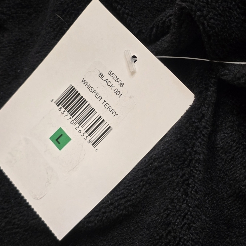 ๐ท๏ธ BNWT ๐ท๏ธ Stan Herman Embossed Whisper Terry Zip Lounger Sz L - Picture 8 of 9